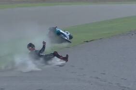 De sufrir una dura caída a quedarse con la pole: la increíble jornada de Quartararo en el MotoGP