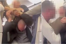 La brutal pelea en pleno vuelo de unos pasajeros, mientras otros gritaban aterrorizados