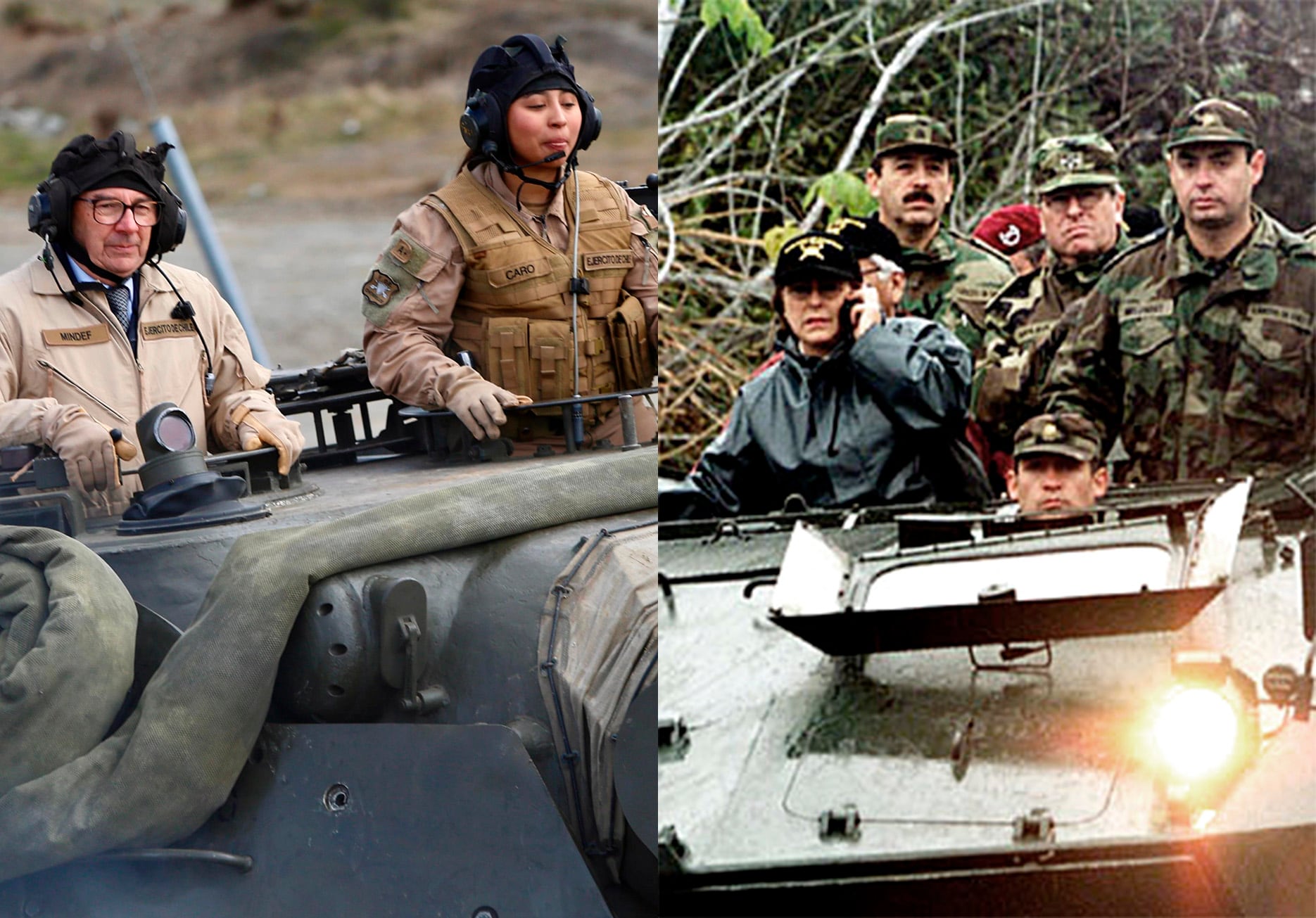 Ojos de la llave: Barros en un tanque a lo Bachelet, lo que se no vio de la gira de Kast y el homenaje a la expresidenta