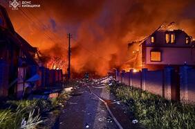 Rusia lanza una serie de ataques con drones y misiles sobre Kiev en respuesta a la “Operación Telaraña”