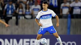 Más problemas para la UC: Juan Ignacio Díaz sale lesionado y es duda para jugar contra Estudiantes en la Libertadores