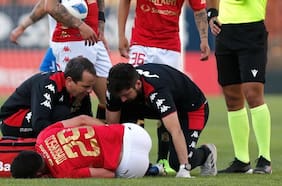 Stefano Magnasco sufre una rotura de ligamento cruzado en el duelo frente a la UC