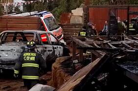 Hombre muere abatido por Carabineros en Valparaíso: incendió su casa y recibió a tiros al personal policial y de Bomberos