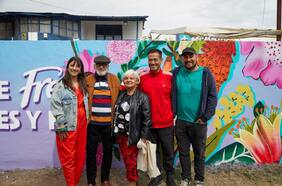 Nuevo mural colaborativo lleva más arte a la comuna de San Miguel