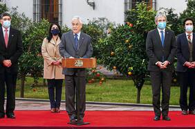 Piñera se reúne con su comité político para seguir jornada clave en el Senado por proyecto del retiro del 10% de las AFP