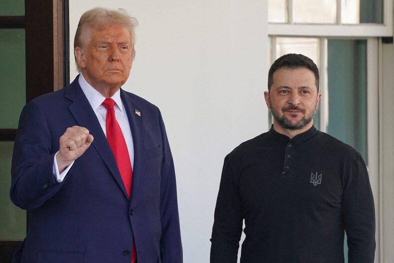 Zelensky y Trump