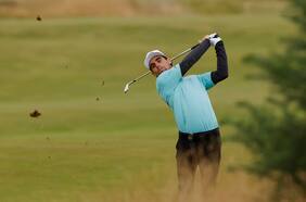 Joaquín Niemann arranca The Open entre los 20 mejores