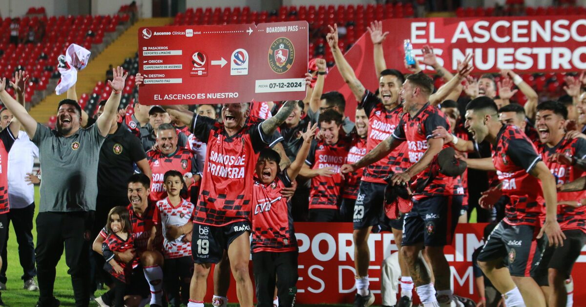 Deportes Limache logra el ascenso a Primera División: el milagro del fútbol chileno