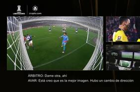 “No me parece, a verla de nuevo”: el audio del VAR revela que Roberto Tobar no estaba convencido de invalidar el gol de River Plate