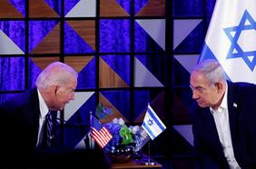 Biden advierte a Netanyahu de que no ataque Rafah sin un “plan creíble” para la seguridad de los civiles
