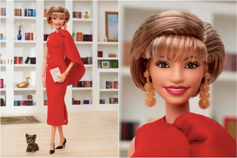 What does the Barbie inspired by Chilean writer Isabel Allende look like?