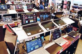 Venta de bienes durables crece 40%: alza se explica por el aumento de 108% en computadoras, impresoras y tablets