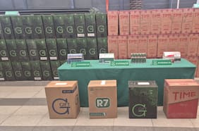 Desbaratan en Melipilla a banda dedicada al contrabando de cigarrillos e incautan más de 525 mil cajetillas: hay siete detenidos