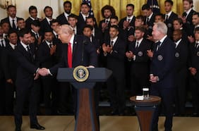 “¿Quién es mejor, Pelé o Messi?”: Donald Trump recibe a la Pulga, Maxi Falcón y a todo Inter Miami en la Casa Blanca