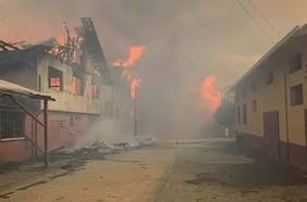 Más de 15.700 hectáreas arrasadas y un liceo en Traiguén destruido: el impacto de los incendios en el sur de Chile