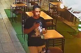 Difunden imagen de tercer “sujeto de interés” investigado por el homicidio del suboficial Palma