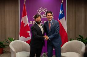 Gabriel Boric destaca encuentro con Justin Trudeau: “Contar con un aliado como Canadá es clave para enfrentar desafíos”
