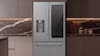 Cómo es el Bespoke AI French Door con Autoview, el refrigerador con IA de Samsung con una “ventana hacia el interior”