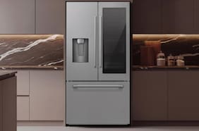 Cómo es el Bespoke AI French Door con Autoview, el refrigerador con IA de Samsung con una “ventana hacia el interior”
