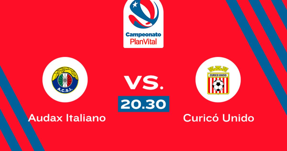 Audax Italiano vs. Curicó Unido, 20.30 horas - La Tercera