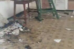 Así fue el ataque al mausoleo de Carabineros y al memorial de Jaime Guzmán en el Cementerio General