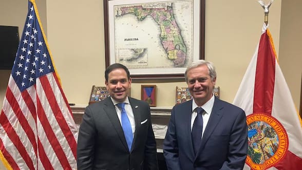 Marco Rubio llama a Kast para felicitarlo por su victoria: “EE.UU. espera profundizar su sólida alianza con Chile”