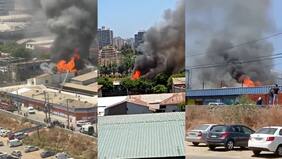 Incendio en Viña del Mar obliga a suspender suministro eléctrico: más de 50 mil clientes sin luz