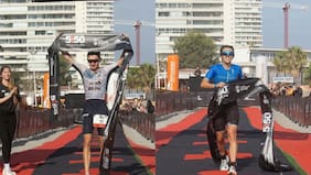 Benjamín Adriazola y Francisca Garrido se coronan campeones de la primera edición del Iquique Triathlon 2026