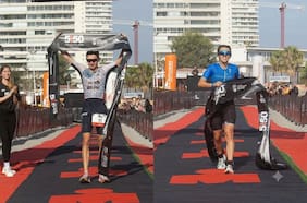 Benjamín Adriazola y Francisca Garrido se coronan campeones de la primera edición del Iquique Triathlon 2026