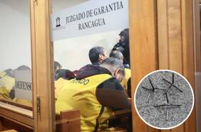 Reformalizan a dos imputados por robo en bodegas Brinks: enterraron un arma, municiones y 158 “miguelitos” en su vivienda