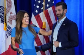 Novia de Donald Trump Jr. da positivo a Covid-19