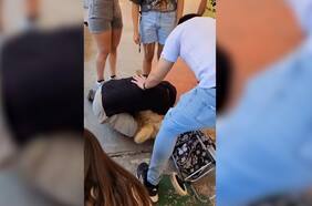 El emotivo reencuentro entre un joven y su perro tras los incendios en la Quinta Región