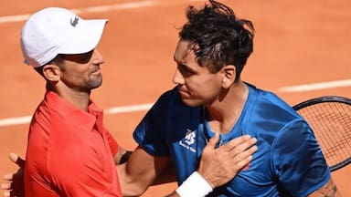 Dónde y a qué hora ver a Alejandro Tabilo vs. Novak Djokovic por el ATP de Atenas