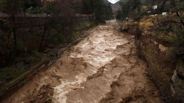 Senapred declara alerta amarilla en cuatro comunas de Ñuble por aumento del caudal del río Chillán