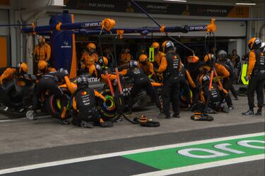 Lando Norris se quedó con el Gran Premio de Brasil.