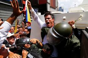 Líder opositor venezolano Leopoldo López llegó a Madrid