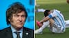 Tras ausentarse de la final: la reacción de Javier Milei a la derrota de Argentina en Mundial 2026 ante España