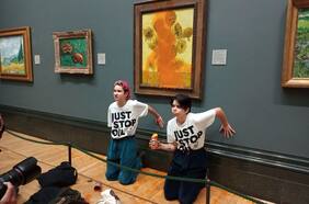 Los Girasoles: la historia del cuadro de Vincent Van Gogh atacado por activistas