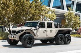 Apocalypse Sinister 6: llega a Chile una impactante camioneta 6x6 digna del fin de los tiempos