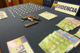 Operativo de la PDI en Coronel permitió la detención de dos personas por microtráfico e infracción a la Ley de Armas