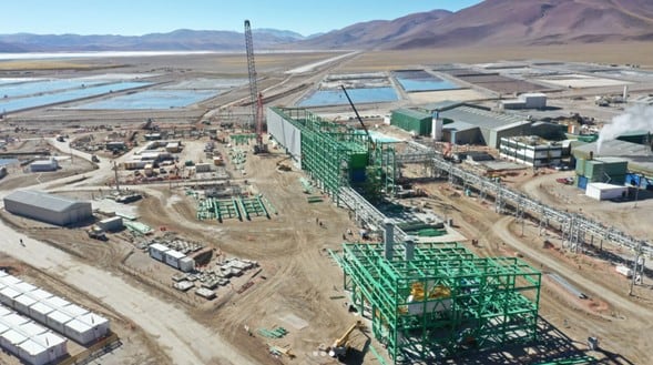 En estas instalaciones en construcción, Rio Tinto invertirá unos US$700 millones.