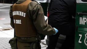 Detienen a dos sujetos tras evadir fiscalización en auto robado y disparar contra carabineros en ribera del Río Maipo