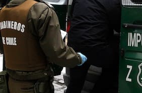Detienen a dos sujetos tras evadir fiscalización en auto robado y disparar contra carabineros en ribera del Río Maipo