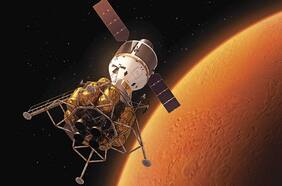 Nave espacial china fotografió Marte casi por completo