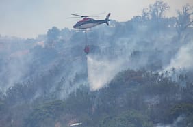 Declaran alerta roja y ordenan evacuación del sector El Junquillo en la comuna de Marchigüe por incendio forestal cercano a viviendas