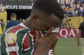 El desconsolado llanto de Jhon Arias tras la eliminación de Fluminense en el Mundial de Clubes