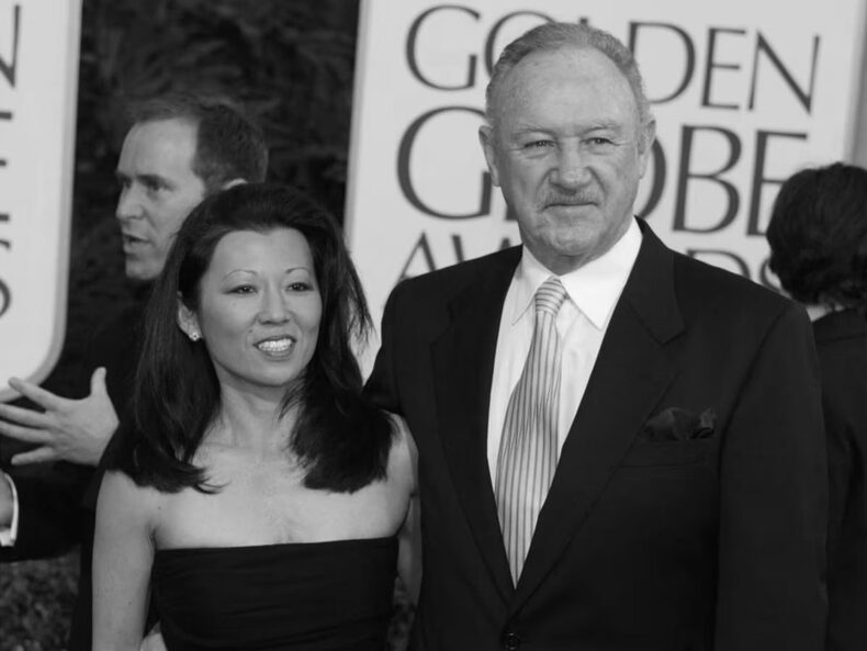 Gene Hackman y su esposa Betsy Arakawa