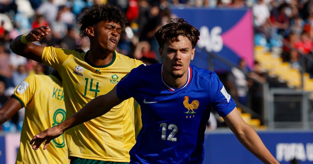 El potente equipo de Francia se llena de dudas para doblegar a Sudáfrica en su estreno del Mundial Sub 20