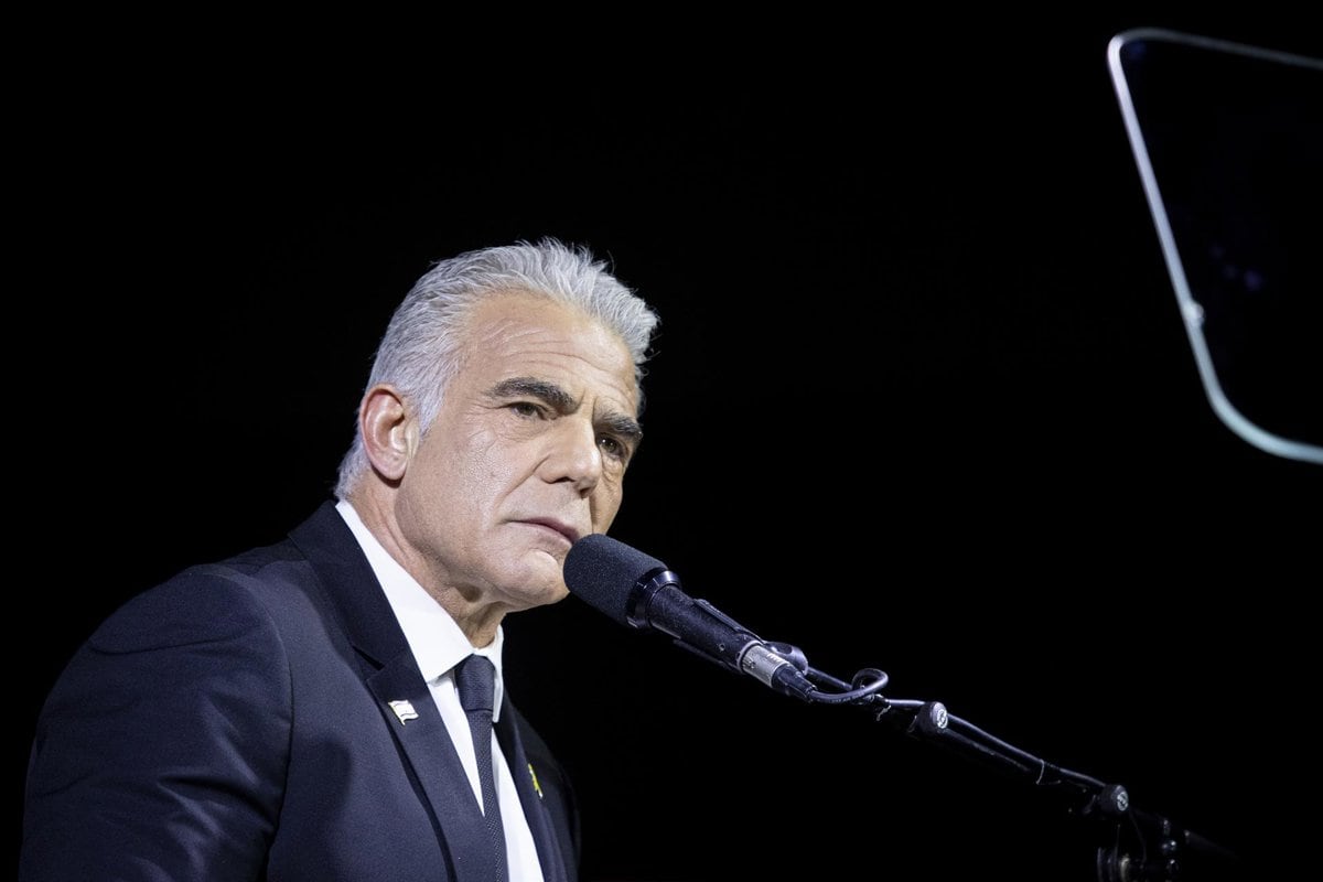 El líder de la oposición israelí, Yair Lapid. Foto: Europa Press