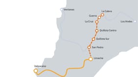 Comisión ambiental de Valparaíso aprueba extensión de Metrotren de US$ 800 millones, que unirá Quillota y La Calera